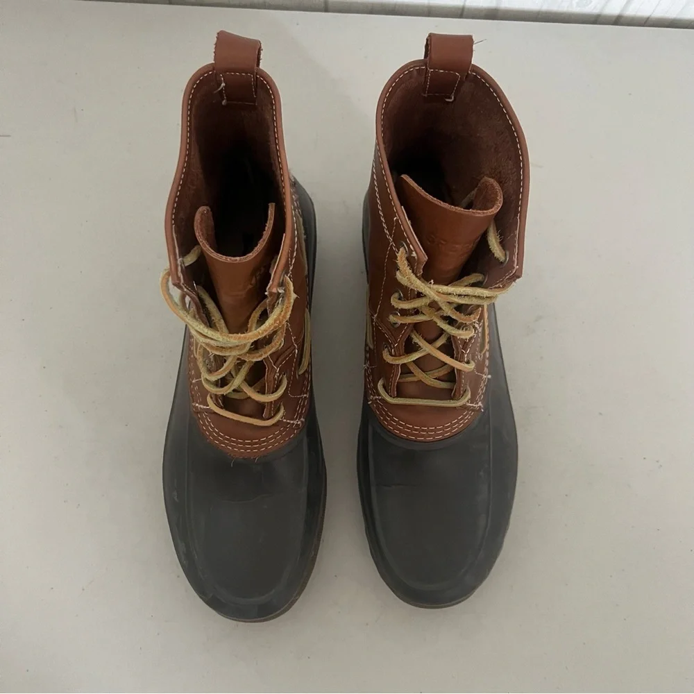 Sperry Brown Leather Boots